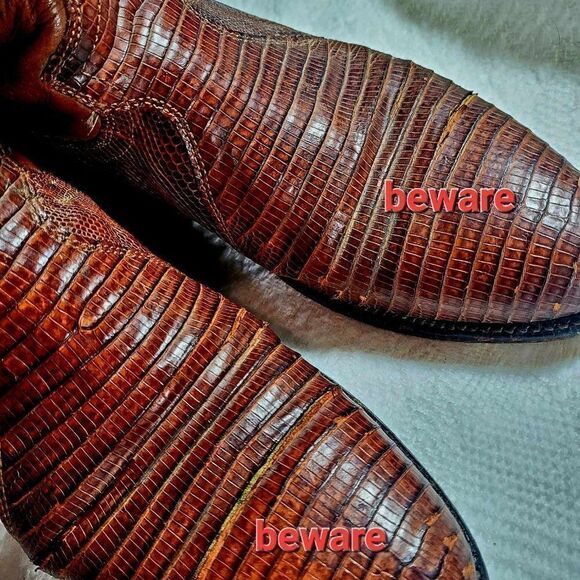 JUSTIN STYLE BOOTS Size 7 Color Brown.Used - Picture 6 of 10